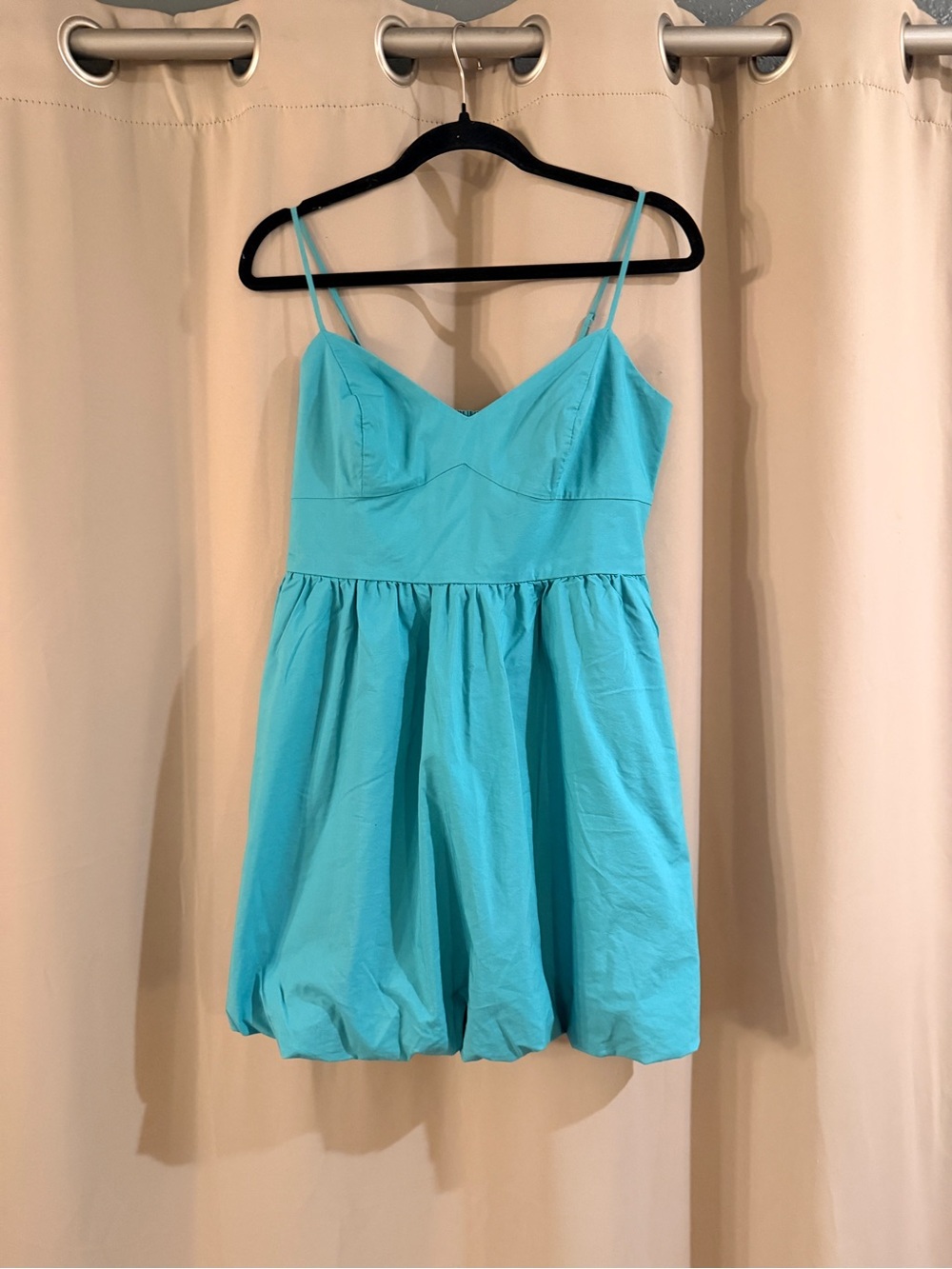 express blue dresses | | Express Turquoise Spaghettistrap Mini Dress Size:2XL (16) up back ensures an KlavLumi Blue Collar Pleated Pockets